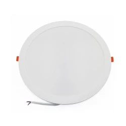 Φωτιστικό Led ψευδοροφής στρογγυλό 24W 230V ενδιάμεσο φως 4000K 2400lm δέσμης 120° λευκό χρώμα