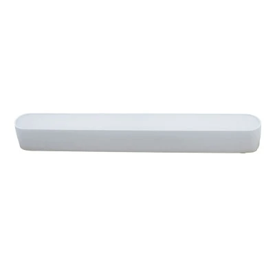 Φωτιστικό ράγας LED μίνι 40VDC με κάλυμα ματ 12W ενδιάμεσο φως 4000K 720Lm ντιμαριζόμενο από αλουμίνιο σε λευκό χρώμα