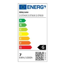 Φωτιστικό LED μίνι ράγας σε σωλήνα με ρυθμιζόμενη ανάρτηση 7W 40VDC θερμό φως 3000Κ στενής δέσμης 36° ντιμαριζόμενο μαύρο χρώμα