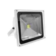 Προβολέας με led COB 50W 230V λευκός θερμό φως 3100K 3750 lm αλουμινίου στεγανός IP65