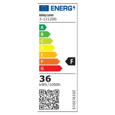 Φωτιστικό LED στεγανό οβάλ PC 36W 230V επεκτεινόμενο 120cm ψυχρό φως 6000K λευκό 