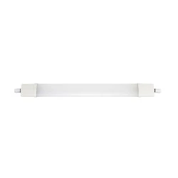 Φωτιστικό LED στεγανό οβάλ PC 36W 230V επεκτεινόμενο 120cm ψυχρό φως 6000K λευκό 