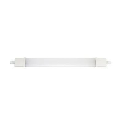 Φωτιστικό LED στεγανό οβάλ PC 36W 230V επεκτεινόμενο 120cm ψυχρό φως 6000K λευκό 