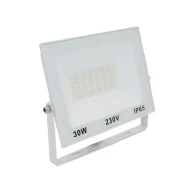 Προβολέας LED SMD 30W 230V ψυχρό φως 6200K 2700lm IP65  λευκό χρώμα 