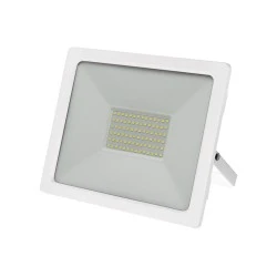 Προβολέας Led-smd 70W 230V θερμό φως 3000K 7700lm στεγανό IP65 λευκό χρώμα 