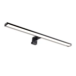 Φωτιστικό LED μπάνιου αλουμινίου και PC 40cm 8W 720lm IP44 ενδιάμεσο φως 4000K μαύρο 