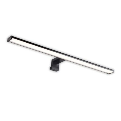 Φωτιστικό LED μπάνιου αλουμινίου και PC 40cm 8W 720lm IP44 ενδιάμεσο φως 4000K μαύρο 