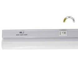 LED φωτιστικό πάγκου κουζίνας T5 120cm 20W με δυνατότητα εναλλαγής χρωμάτων CCT και διακόπτη