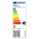 Led σποτ χωνευτό αλουμινίου COB 3W 230V Φ38mm δέσμη φωτός 25° θερμό φως 3000K λευκό 