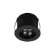 Led σποτ χωνευτό αλουμινίου COB 3W 230V μαύρο Φ38mm δέσμη φωτός 25° ενδιάμεσο φως 4000K Led σποτ χωνευτό αλουμινίου COB 3W 230V μαύρο Φ38mm δέσμη φωτός 25° ενδιάμεσο φως 4000K