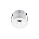 Led σποτ χωνευτό αλουμινίου COB 3W 230V Φ38mm δέσμη φωτός 50° θερμό φως 3000K λευκό