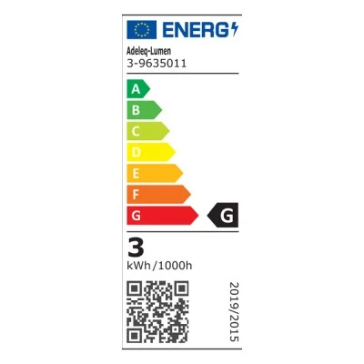 Led σποτ χωνευτό αλουμινίου COB 3W 230V Φ38mm δέσμη φωτός 50° ενδιάμεσο φως 4000K μαύρο 