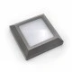 Led φωτιστικό επίτοιχο 4W γκρι χρώμα CCT σε τετράγωνο σχήμα πολυκαρμπονικό 125x125mm IP65 Led φωτιστικό επίτοιχο 4W γκρι χρώμα CCT σε τετράγωνο σχήμα πολυκαρμπονικό 125x125mm IP65