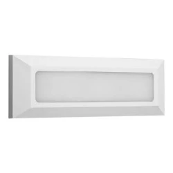 Επίτοιχο φωτιστικό led διαδρόμου PC ορθογώνιο 4W με δυνατότητα επιλογής χρώματος φωτός CCT σε λευκό χρώμα IP65 Επίτοιχο φωτιστικό led διαδρόμου PC ορθογώνιο 4W με δυνατότητα επιλογής χρώματος φωτός CCT σε λευκό χρώμα IP65
