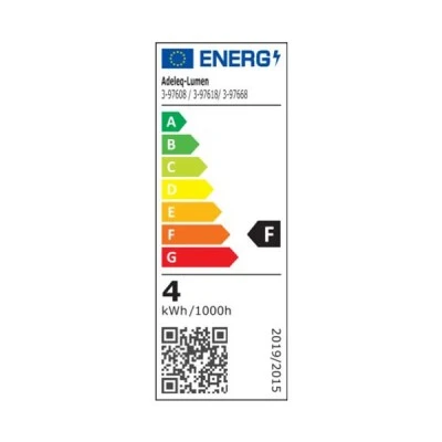 Γκρι led φωτιστικό έμμεσου φωτισμού 4W CCT κυρτό ορθογώνιο από πολυκαρμπονικό υλικό IP65 