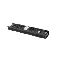 Τροφοδοτικό ντιμαριζόμενο αλουμινίου Mini 150W 230V/24VDC IP20 μαύρο 287x50x30mm