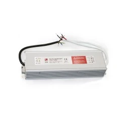 Τροφοδοτικό αλουμινίου για ταινίες Led 240V/12VDC 250W στεγανό IP67 με προστασία από υπερφόρτωση 