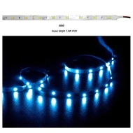 Led ταινία 5m super bright 12VDC 7,2W/m μπλε φως αυτοκόλλητη IP20 μη στεγανή 30LED5050/m