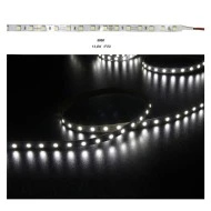 Led ταινία 5m super bright 24VDC 14,4W/m ψυχρό λευκό φως 6500K αυτοκόλλητη IP20 μη στεγανή 60LED5050/m