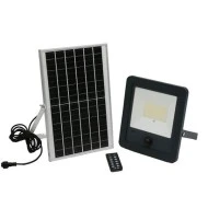 Ηλιακός προβολέας LED με ανιχνευτή κίνησης 200W 2000lm ενδιάμεσο φως 4000K και τηλεχειριστήριο 