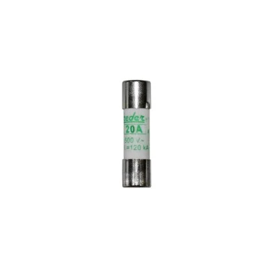 Φυσίγγιο κυλινδρικό Freder 10x38mm 20A aM για φωτοβολταϊκά συστήματα