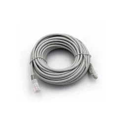 Καλώδιο δικτύου UTP CAT 5e 10m Patch Cord γκρι χρώμα CU Professional