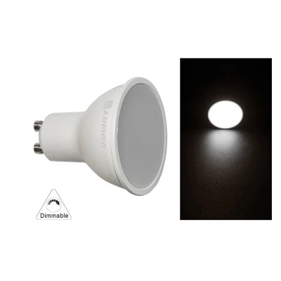 Λάμπα LED GU10 5W 230V Dimmable Ευρείας Δέσμης 105° –Ενδιάμεσο Φως 4000K Λάμπα LED GU10 5W 230V Dimmable Ευρείας Δέσμης 105° –Ενδιάμεσο Φως 4000K