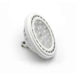 Λάμπα LED με ντουί AR111 GU10 15W 230VAC 3000Κ θερμό λευκό φως 1500lm και δέσμη 36° ντιμαριζόμενη