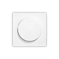 Πλήκτρο και πλακίδιο για dimmer σε λευκό χρώμα
