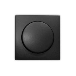 Πλήκτρο και πλακίδιο για dimmer σε ανθρακί χρώμα Πλήκτρο και πλακίδιο για dimmer σε ανθρακί χρώμα