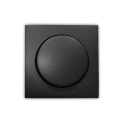 Πλήκτρο και πλακίδιο για dimmer σε ανθρακί χρώμα Πλήκτρο και πλακίδιο για dimmer σε ανθρακί χρώμα