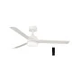 Ανεμιστήρας οροφής Φ132cm DC35W led ντιμαριζόμενος CCT με μοτέρ 22W λευκός 6 ταχυτήτων & 3 ABS πτερύγια