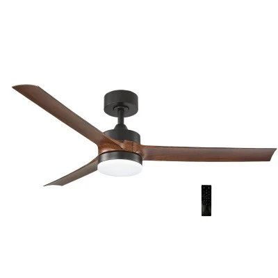 Ανεμιστήρας οροφής Φ132cm DC35W led ντιμαριζόμενος CCT με μοτέρ 22W μαύρος 6 ταχύτητες & 3 ABS πτερύγια χρώματος καρυδιάς Ανεμιστήρας οροφής Φ132cm DC35W led ντιμαριζόμενος CCT με μοτέρ 22W μαύρος 6 ταχύτητες & 3 ABS πτερύγια χρώματος καρυδιάς
