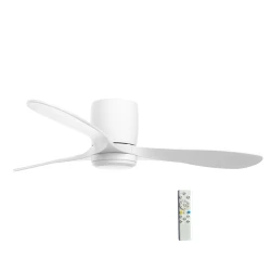 Ανεμιστήρας οροφής μετατρέψιμος Φ1,34m DC 40W με 3 πτερύγια ABS, λευκός 18-4410
