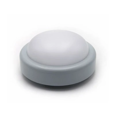 Led πλαφονιέρα γκρι 18W λευκό φως 4000k με κάλυμμα πολυκαρμπονάτ στεγανή IP44 Led πλαφονιέρα γκρι 18W λευκό φως 4000k με κάλυμμα πολυκαρμπονάτ στεγανή IP44