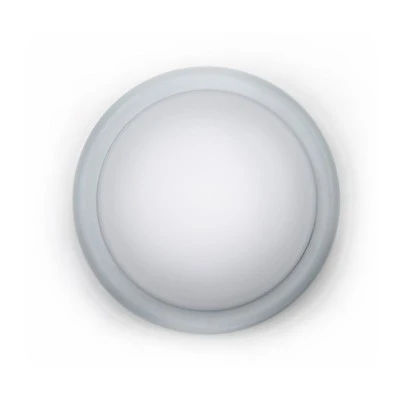 Led πλαφονιέρα γκρι 18W λευκό φως 4000k με κάλυμμα πολυκαρμπονάτ στεγανή IP44 Led πλαφονιέρα γκρι 18W λευκό φως 4000k με κάλυμμα πολυκαρμπονάτ στεγανή IP44