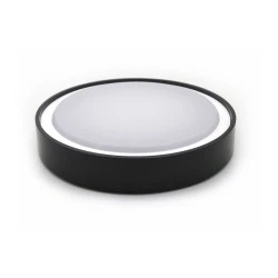 Πλαφονιέρα Led στρόγγυλη πλαστική 260mm 15W θερμό λευκό φως 4000k στεγανή IP65 εξωτερικού χώρου