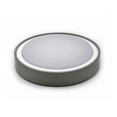 Πλαφονιέρα led πολυκαρμπονική pc στρόγγυλη 15W 230V ενδιάμεσο λευκό φως 4000k εξωτερικού χώρου IP65