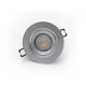 Φωτιστικό LED σποτ ψευδοροφής 5W 230V ασημί πλαστικό στρόγγυλο 4000k ενδιάμεσο λευκό φως 400lumen Φωτιστικό LED σποτ ψευδοροφής 5W 230V ασημί πλαστικό στρόγγυλο 4000k ενδιάμεσο λευκό φως 400lumen