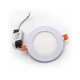 Led spot χωνευτό στρογγυλό λευκό χρώμα 6W 230V 6300k ψυχρό λευκό φως 300lm με τροφοδοτικό Led spot χωνευτό στρογγυλό λευκό χρώμα 6W 230V 6300k ψυχρό λευκό φως 300lm με τροφοδοτικό