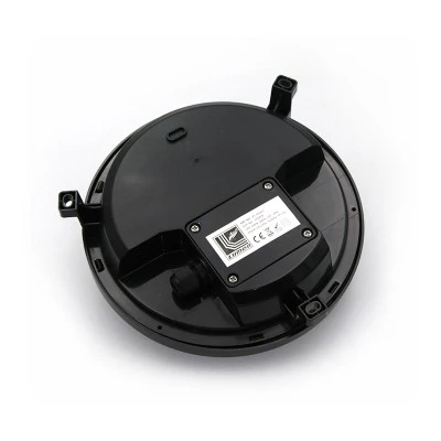 Led απλίκα μαύρη στρόγγυλη πλαστική 12W 840Lm 4000k ενδιάμεσο λευκό φως στεγανή ΙΡ54 Led απλίκα μαύρη στρόγγυλη πλαστική 12W 840Lm 4000k ενδιάμεσο λευκό φως στεγανή ΙΡ54
