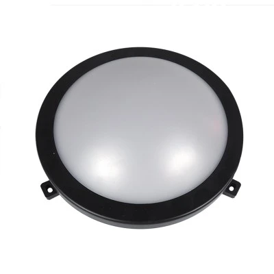 Led απλίκα μαύρη στρόγγυλη πλαστική 12W 840Lm 4000k ενδιάμεσο λευκό φως στεγανή ΙΡ54 Led απλίκα μαύρη στρόγγυλη πλαστική 12W 840Lm 4000k ενδιάμεσο λευκό φως στεγανή ΙΡ54