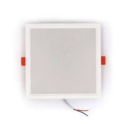 Led φωτιστικό ψευδοροφής λευκό τετράγωνο 15W 230V 6200k ψυχρό λευκό φως 1275lumen δέσμης 120° Led φωτιστικό ψευδοροφής λευκό τετράγωνο 15W 230V 6200k ψυχρό λευκό φως 1275lumen δέσμης 120°
