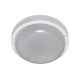 Led πλαφονιέρα λευκή στρογγυλή 8W 230V 4000k ενδιάμεσο φως με πολυκαρμπονάτ κάλυμμα στεγανή IP54