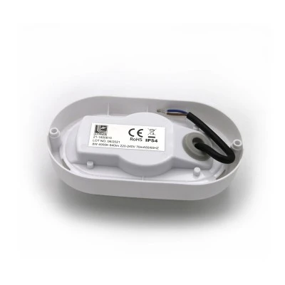 Led πλαφονιέρα λευκή οβάλ 8W 230V 4000k ενδιάμεσο φως 640lm με κάλυμμα ματ πολυκαρμπονάτ IP54 Led πλαφονιέρα λευκή οβάλ 8W 230V 4000k ενδιάμεσο φως 640lm με κάλυμμα ματ πολυκαρμπονάτ IP54