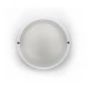 Led πλαφονιέρα στρογγυλή 12W 230V 4000k ενδιάμεσο φως 960lm με κάλυμμα ματ πολυκαρμπονάτ IP54