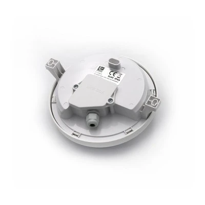 Led χελώνα στρογγυλή λευκή 6W 230V 4000k ενδιάμεσο φως 480lm με κάλυμμα πολυκαρμπονάτ στεγανή IP64