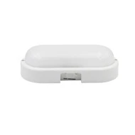 LED απλίκα οβάλ πολυκαρβονική PC λευκή 200x96mm 15W 230V 1500lm CCT 3000/4000/6500K  IP54  
