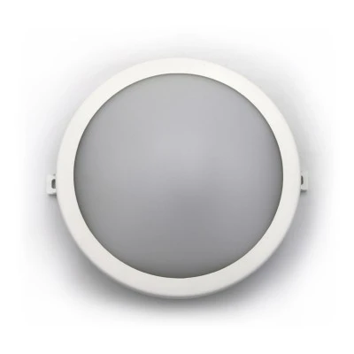 Led χελώνα στρογγυλή με ανιχνευτή κίνησης μικροκυμάτων 15W 230V 4000k ενδιάμεσο φως 1200lm IP64