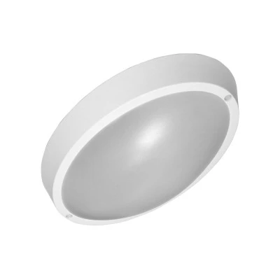 Led απλίκα πολυκαρμπονική pc οβάλ λευκή 240x163mm 15W 230V ενδιάμεσο λευκό φως 4000k στεγανή IP65